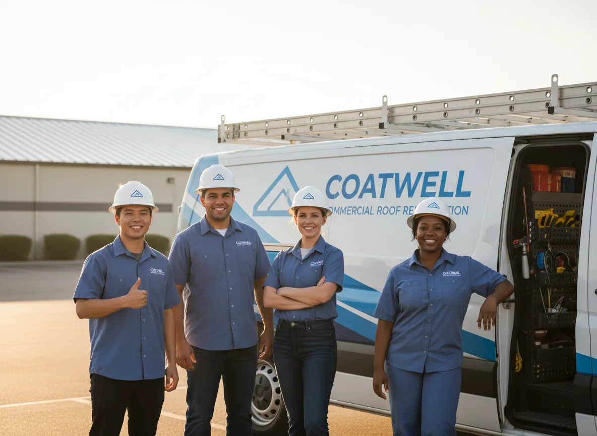 Commercial roof coating company in Honey Creek, IA